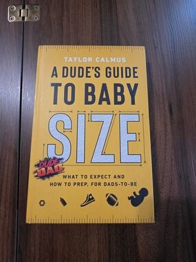 A Dude's Guide To Baby Size Book - Signed